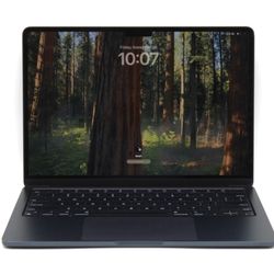 Apple MacBook Air A2681 13.6" 256GB SSD M2 8GB Laptop Midnight MLY33LL/A 2022