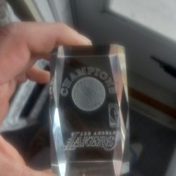 La Lakers Paperweight 