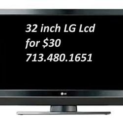 32 Inch LG Lcd Tv