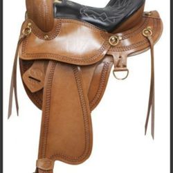 Gaited Saddle 6.5 Gullet, 16" Seat