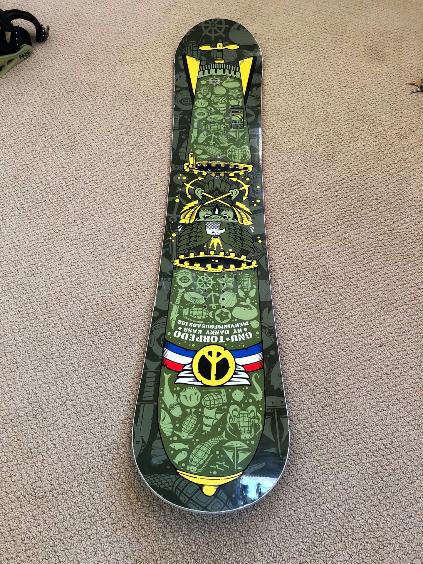 GNU Torpedo w/Burton Infidel Bindings