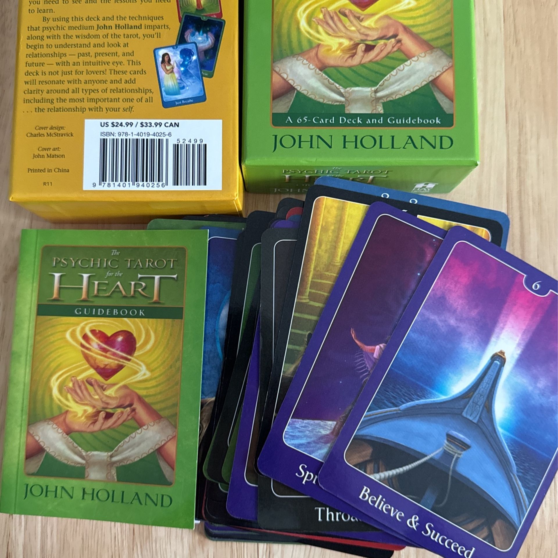 Tarot For Heart Oracle Deck John Holland