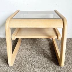 Lou Hodges white Oak End Table