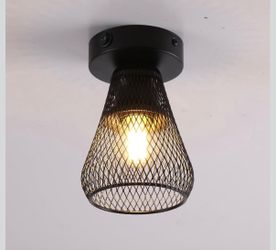 12V RV Ceiling Light Fixture with E26 Bulb(Included), RV Interior Light with On/Off Switch, 12volt RV Flush Mount Light Fixture for RV, Motorhome, Cam