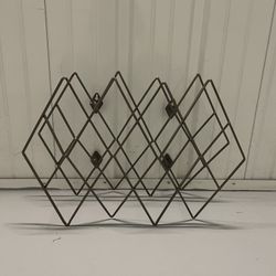 Crate and Barrel Wire Wine Rack 