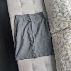 J. Crew Gray Pencil Skirt Size 6