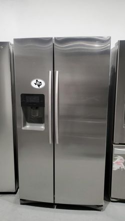 Samsung Side-by-Side Stainless Steel Fridge
