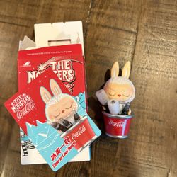 POP MART THE MONSTERS Labubu COCA-COLA Series Figures ‘Time To Cool  Down’