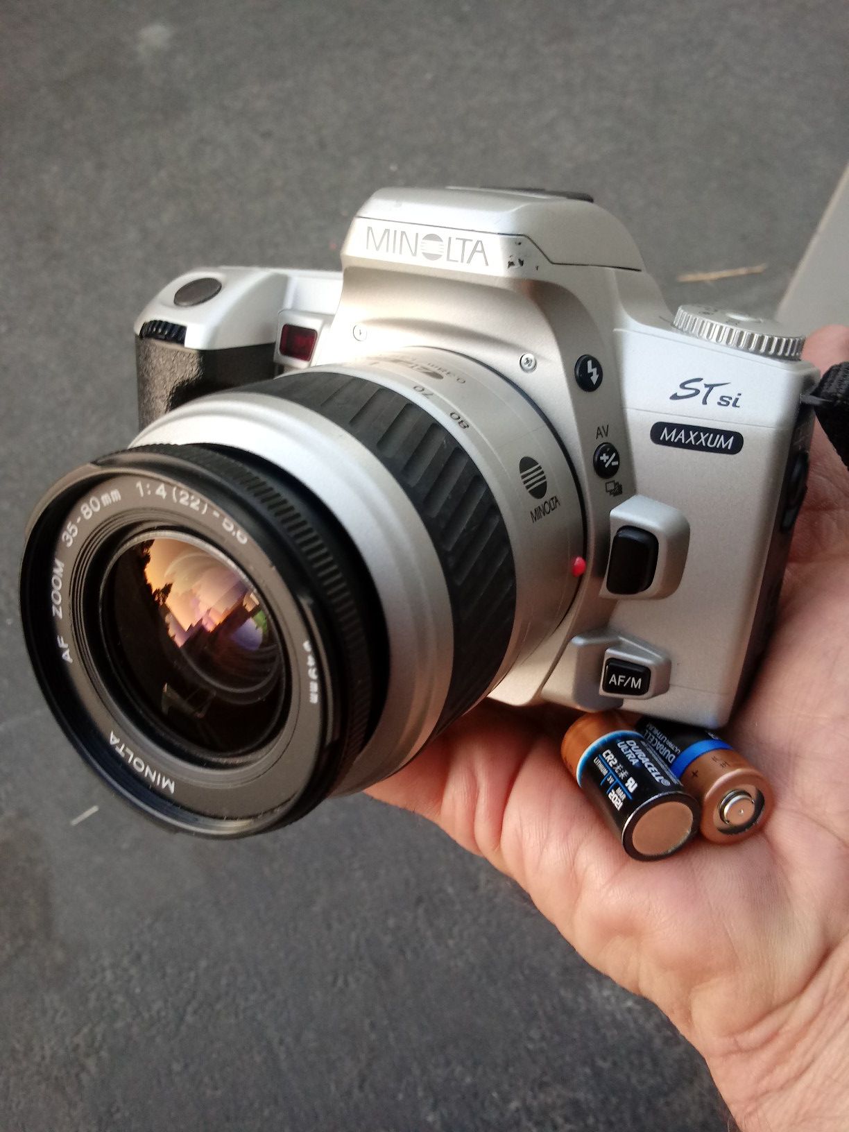 Minolta Maxxum ST 35mm Film SLR- TESTED!