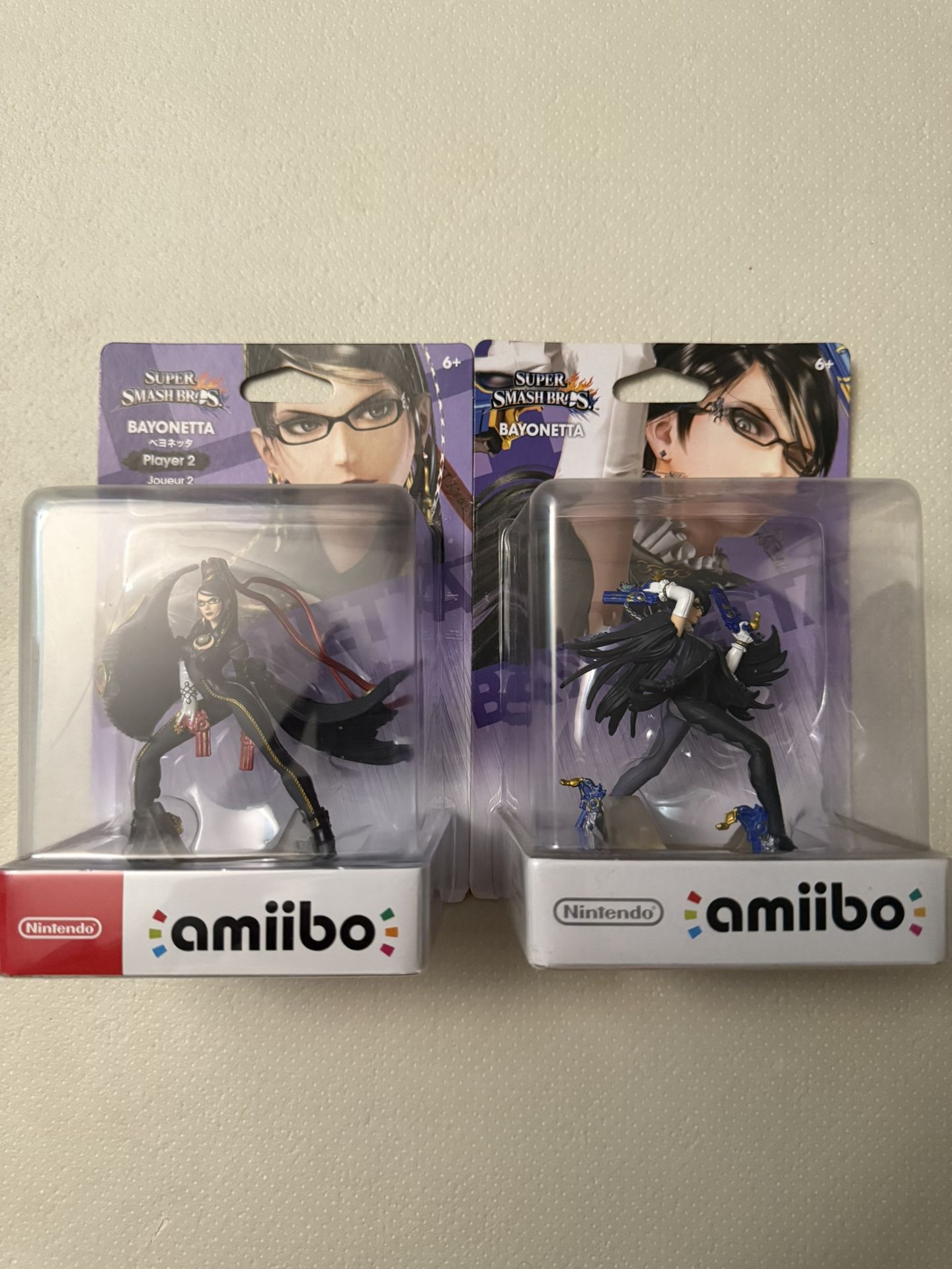 NEW Nintendo Bayonetta Amiibo Bundle Player 1 & Player 2 SELL/TRADE