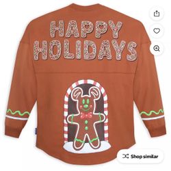 HAPPY HOLIDAYS MICKEY GINGERBREAD SPIRIT JERSEY