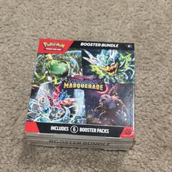 Pokemon TCG Twilight Masquerade Booster Bundle 6 Pack for Sale in Rialto,  CA - OfferUp