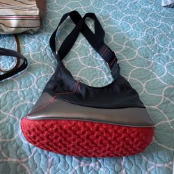 Ecco Sling Bag , Made Of Leather And Rubber