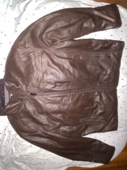 Andrew marc leather jacket