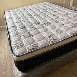Queen Size Mattress & Box Spring New 
