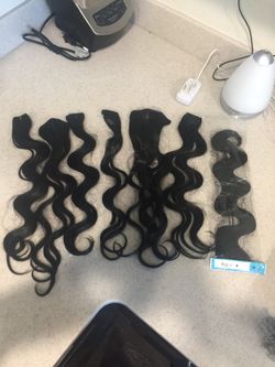 Equal clip in extensions 18 inches 7pieces
