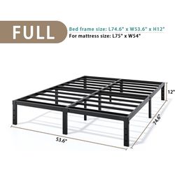 Full size Metal Bed Frame
