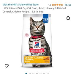 Hill’s Science Diet Urinary Care Dry Cat Food