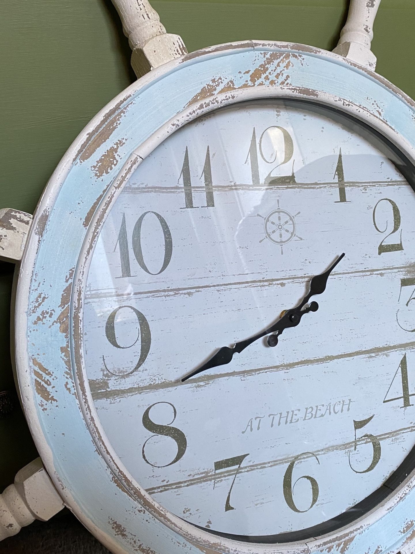 Vintage Beach Sailor Clock