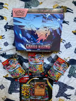 Chaos rising Pokemon cards