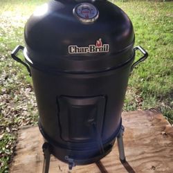 Char-Broil Bullet BBQ charcoal smoker 16" , grill 
