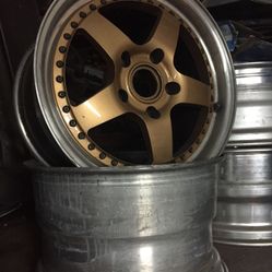Porsche wheels 17 x 10 & 9
