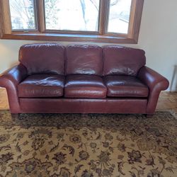 Whittermore-Sherrill Leather Couch