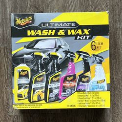 Meguiar’s Ultimate Car Detailing Kit, New. 