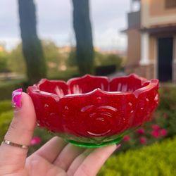 Handmade Glittery Rose Bowl 🌹
