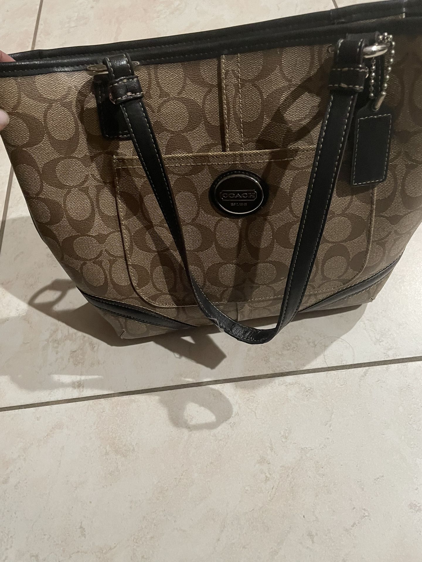 Brown Coach Bag