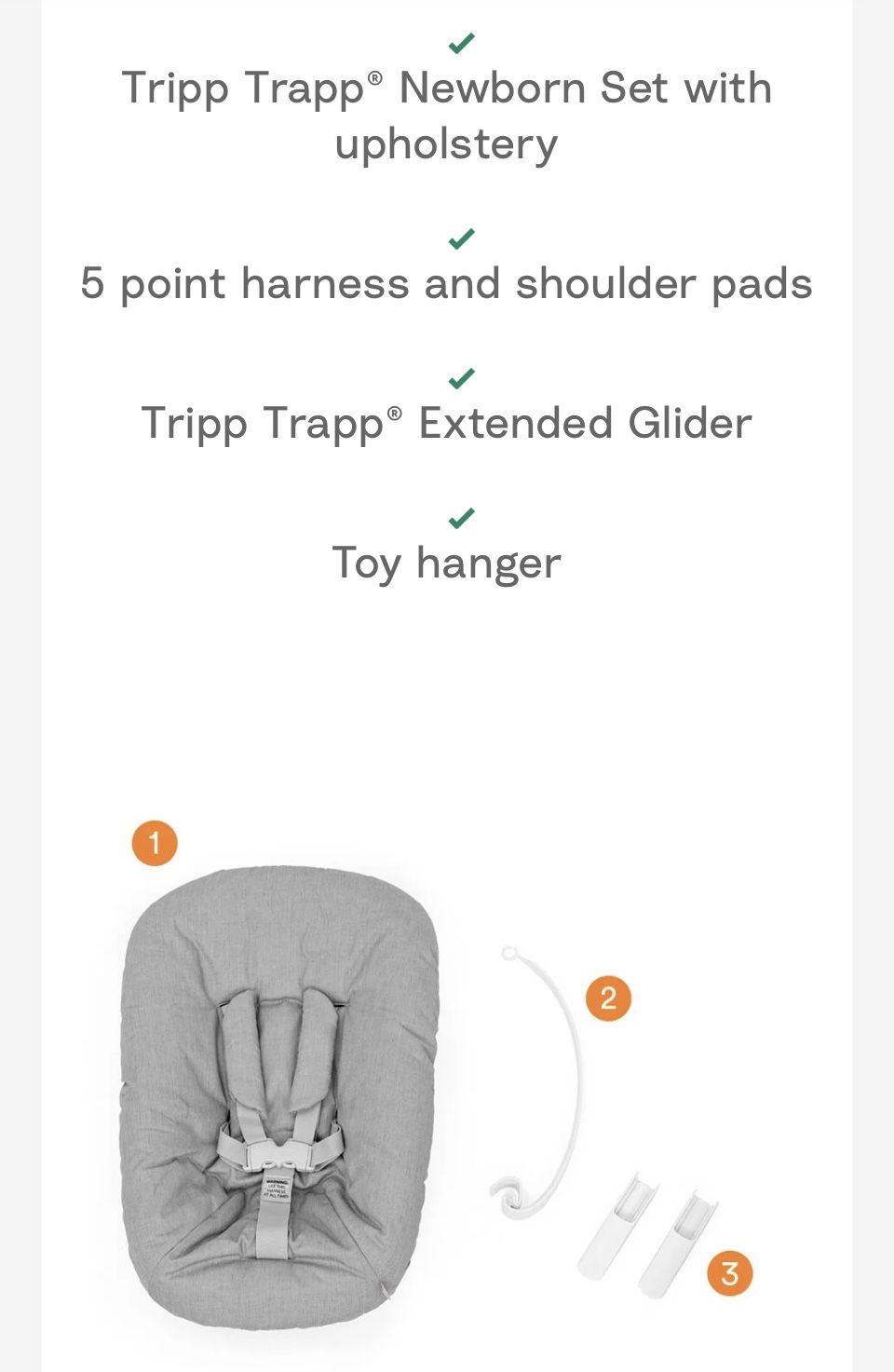 Tripp Trapp Newborn Set 