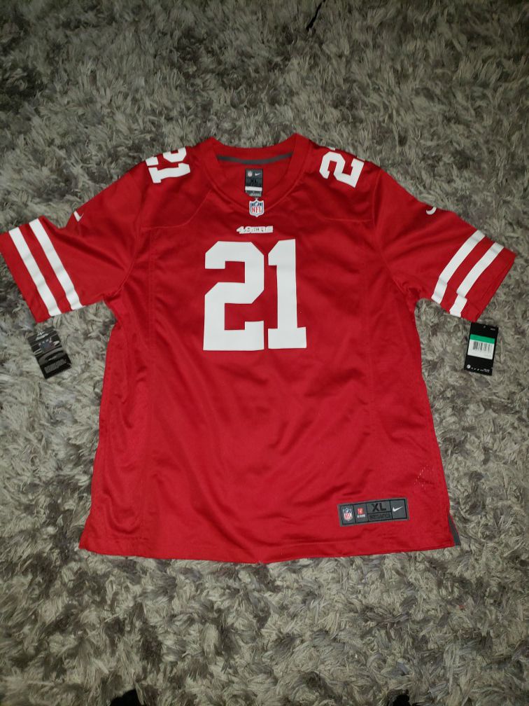 Nike San Francisco 49ers Deion Sanders #21 Jersey size XL