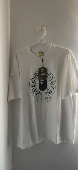 BAPE x Chrome Hearts White Graphic T-Shirt