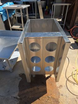 Dispenser Rack, Stainless NEW