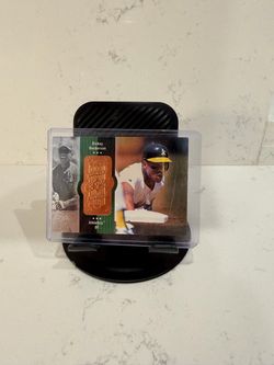 1998 SPx Finite Rickey Henderson #110 /9000 HOF Athletics