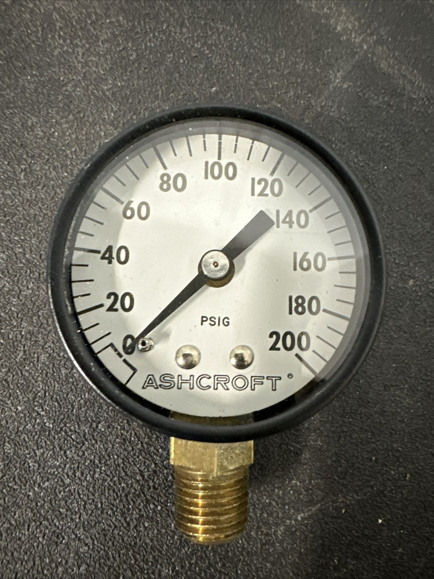 Ashcroft ASEM B40.100 Air Pressure Gauge 200 #D5