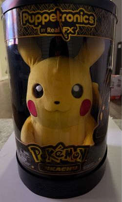 Pokémon Pikachu Puppetronic by RealFX 16” Interactive Plush – NEW