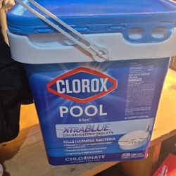 I Have Mutiple Clorox Pool Tab Buckets All For Half Price I Have One 35lb One For $120 They Go For $240 In The Store 