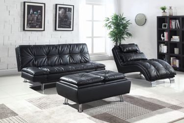Sofa Bed, Chaise, Ottoman! New! 3 Colors to choose from!
