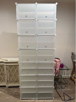 Modular Shoe Sneaker Storage Organizer