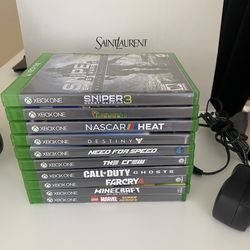 Xbox games set of 10