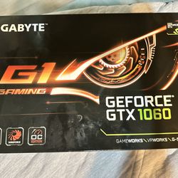 Gigabyte G1 gaming GTX 1060