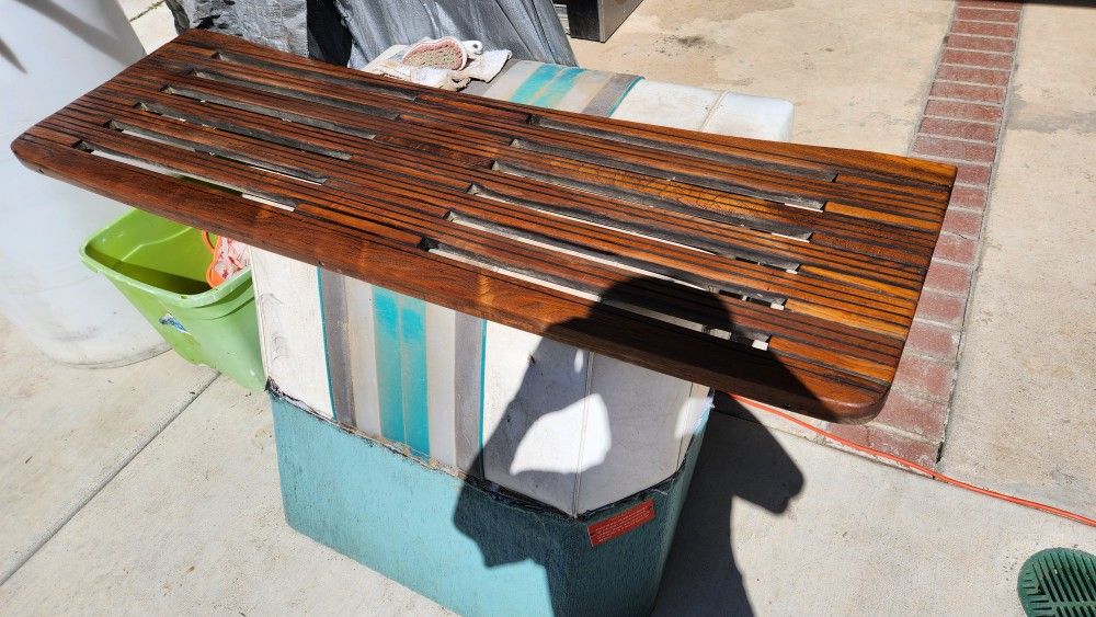 Ski Boat Teak Rear Ski Platform