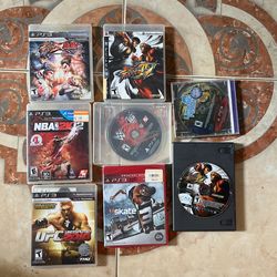 PlayStation 3 Games Street Fighter , NBA, UFC