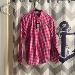 Boys Crown And Ivy Long Sleeve Shirt