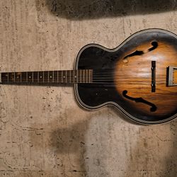 Harmony 6 String Acoustic Guitar 120 Dollars !!!