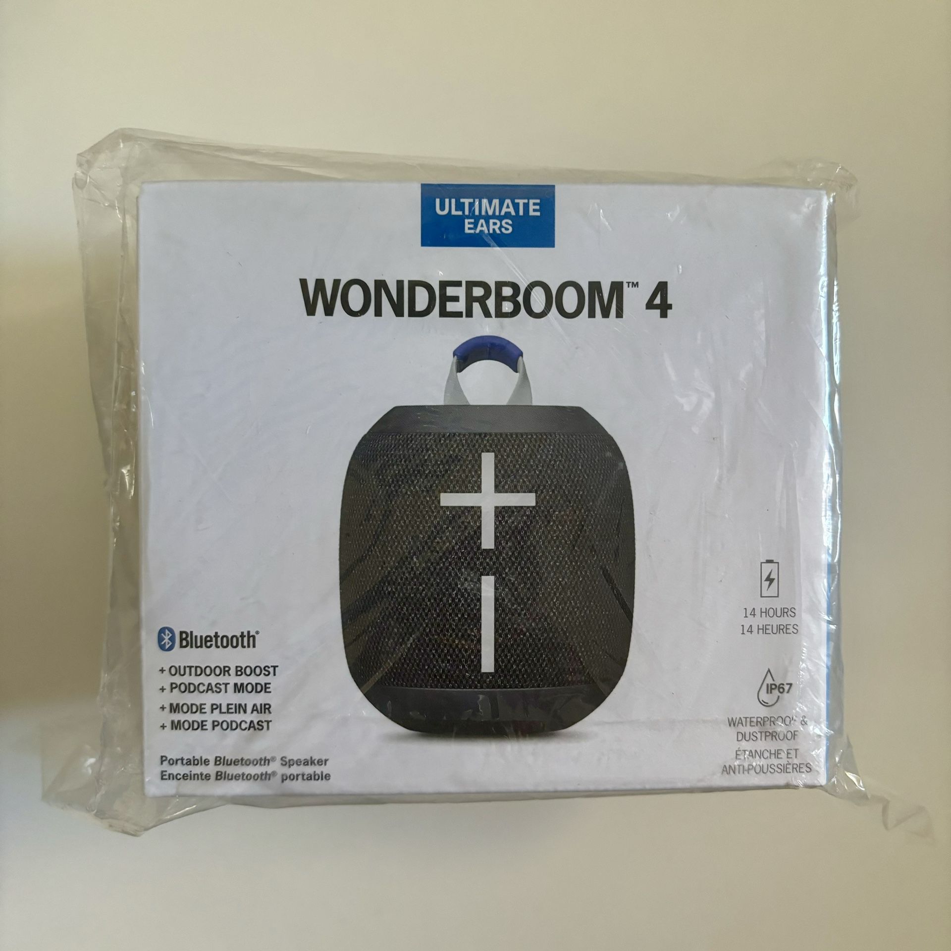 Ultimate Ears Wonderboom 4 Portable Speaker - Brand New