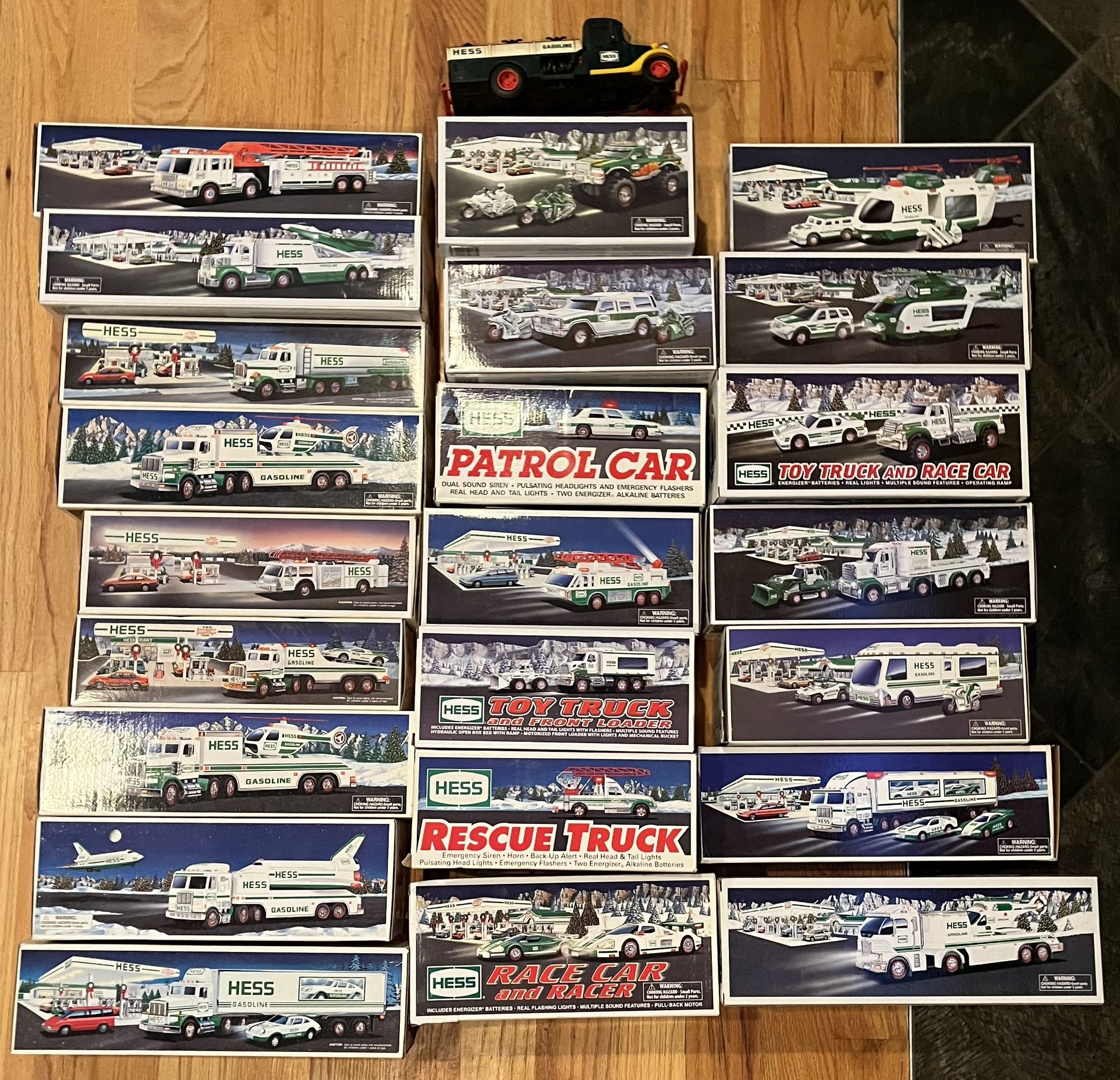 Hess Trucks New In Box