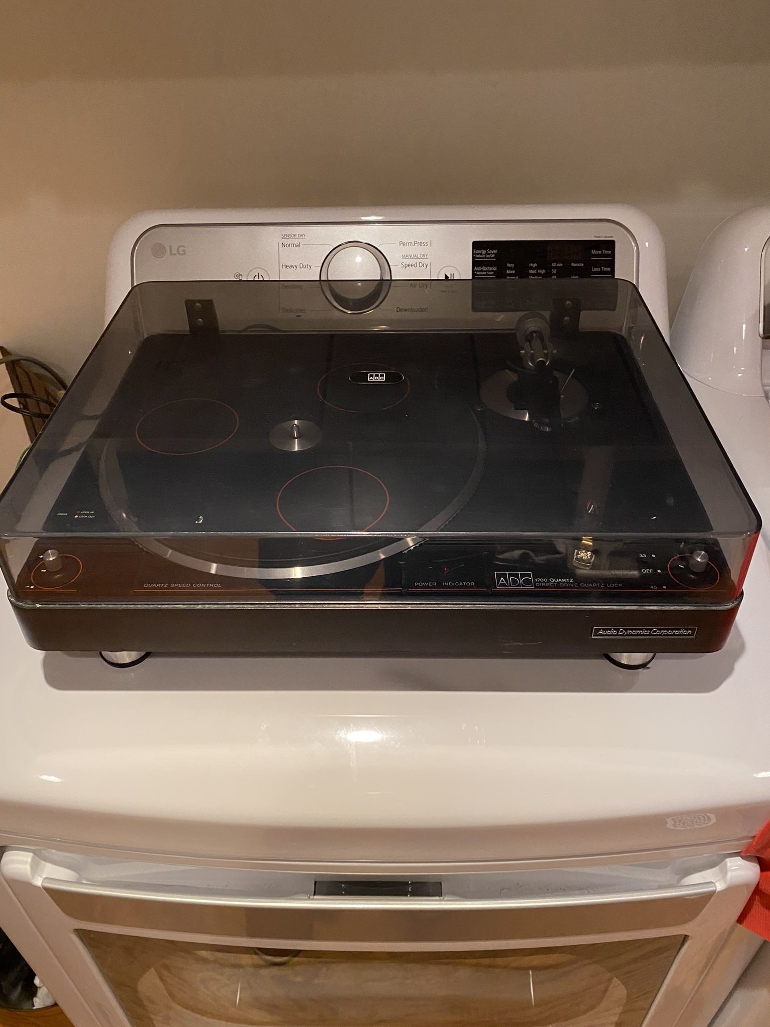 Vintage ADC Turntable