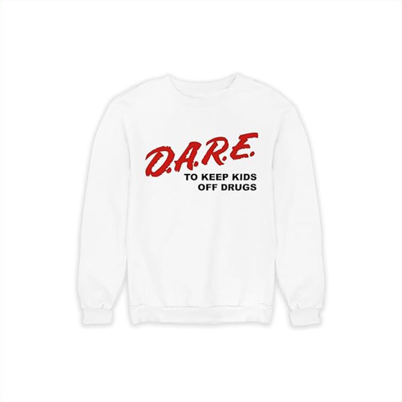 DARE Vintage "D.A.R.E. To Keep Kids Off Drugs" Sweatshirt (XL)